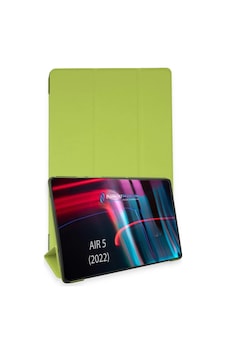 Apple İpad Air 5 2022 Kılıf Tablet Smart Kılıf - Açık Yeşil - 100 Apple İpad Air 5 2022 Kılıf Tablet Smart Kılıf - Açık Yeşil - 100