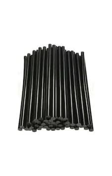 Siyah Sıcak Mum Silikon 1 Adet 11.2 MM Kalın