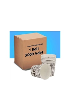 6.5 Oz Karton Bardak Standart Baskılı 3000 Adet 6.5 Oz Karton Bardak Standart Baskılı 3000 Adet