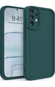 Samsung Galaxy A52 4g Ve A52 5g Ve A52s 5g Uyumlu Kamera Çıkıntılı Mat Silikon Telefon Kılıfı Yeşil Samsung Galaxy A52 4g Ve A52 5g Ve A52s 5g Uyumlu Kamera Çıkıntılı Mat Silikon Telefon Kılıfı Yeşil