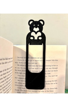 2'li Sevimli Kalpli Ayı Kitap Ayracı, Ted Ayı Kitap Ayracı