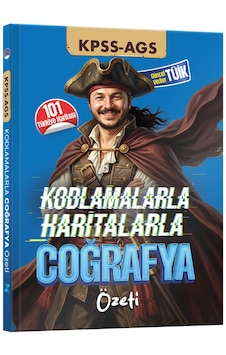 Zeduva Yayınları Coğrafyanın Kodları Kpss-ags Kodlamalarla Haritalarla Coğrafya Özeti Cep Kitabı