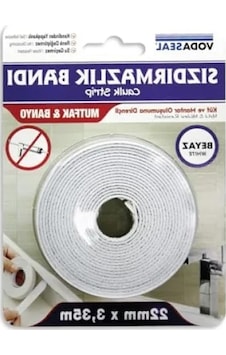 Suya Dayanıklı 22'li Sızdırmaz Bant, Beyaz