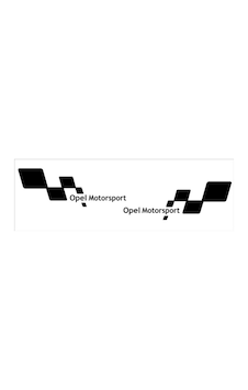 Opel Sport Racing Yan Kapı Bayraklı Desenli Sticker Yapıştıma Opel Sport Racing Yan Kapı Bayraklı Desenli Sticker Yapıştıma