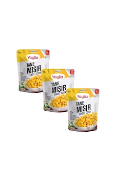 Yayla Haşlanmış Tane Mısır 220 Gr X 3 Adet