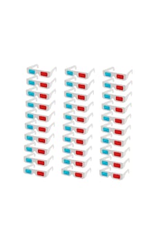 Tofficu 3d Karton Gözlük, 30'lu Paket, 3d Sinema Ve Video Oyunları İçin Tek Kullanımlık Kırmızı Ve Mavi Kağıt Bardaklar Tofficu 3d Karton Gözlük, 30'lu Paket, 3d Sinema Ve Video Oyunları İçin Tek Kullanımlık Kırmızı Ve Mavi Kağıt Bardaklar