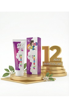 Naturalive Çocuk Diş Macunu 12x75 Ml/100 Gr Naturalive Çocuk Diş Macunu 12x75 Ml/100 Gr
