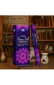 Darshan Incense Saca Sal 20'li Çubuk Tütsü Çok Renkli Darshan Incense Saca Sal 20'li Çubuk Tütsü Çok Renkli