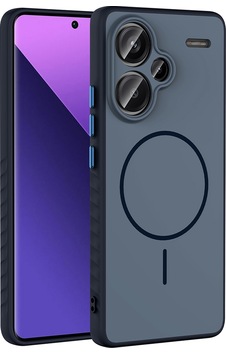 Xiaomi Redmi Note 13 Pro Plus 5g Kılıf M-safe Şarj Özellikli Zore Tea Kapak Lacivert Xiaomi Redmi Note 13 Pro Plus 5g Kılıf M-safe Şarj Özellikli Zore Tea Kapak Lacivert
