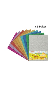 Bigpoint Simli Karton A4 Karışık 10 Renk X 5 Paket Bigpoint Simli Karton A4 Karışık 10 Renk X 5 Paket