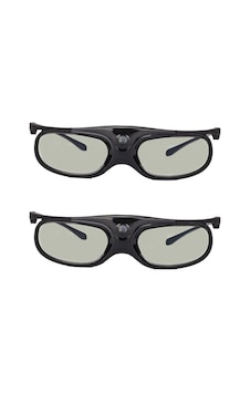 3d Gözlük, 2 Paket 144hz 3d Aktif Deklanşör Gözlükleri Deklanşör Gözlükleri Dlp Bağlantılı Projektör Gözlükleri Lcd Lens 3d Dlp Orojektörler İçin 3d Gözlük
