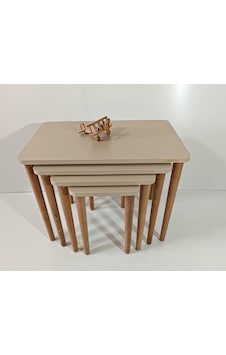 Mdf Lam Cappuccino Dörtlü Zigonsehpa Cappuccino