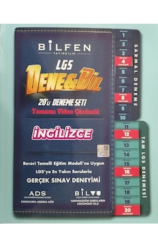 Bilfen 8.Sınıf LGS Denebil İngilizce 20 Deneme Seti - Bilfen Dene