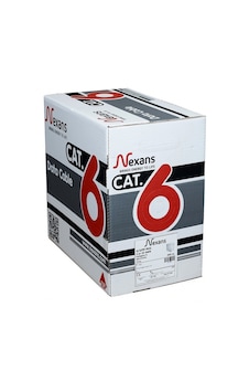 Nexans Cat6, 305m, 23awg 0,58mm , Utp, %100 Bakır, Lszh Halogen Free, Kablo Turuncu Nexans Cat6, 305m, 23awg 0,58mm , Utp, %100 Bakır, Lszh Halogen Free, Kablo Turuncu
