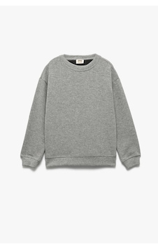 Koton Erkek Çocuk Uzun Kollu Bisiklet Yaka Basic Sweatshirt Gri Koton Erkek Çocuk Uzun Kollu Bisiklet Yaka Basic Sweatshirt Gri