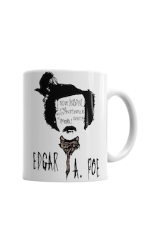 Edgar Allan Poe Kupa Bardak Porselen No35249 Karışık Edgar Allan Poe Kupa Bardak Porselen No35249 Karışık
