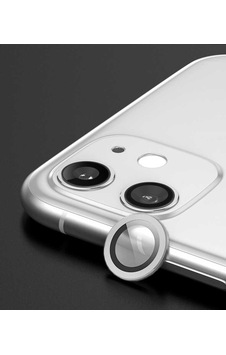 Apple Uyumlu iPhone 12 Zore Cl-07 Kamera Koruyucu-gümüş Gümüş Apple Uyumlu iPhone 12 Zore Cl-07 Kamera Koruyucu-gümüş Gümüş