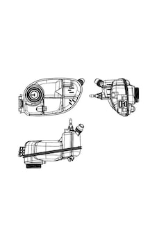 Mercedes B180 W242-w246 Yedek Su Deposu 2012-2018 Mahle Crt65000s Mercedes B180 W242-w246 Yedek Su Deposu 2012-2018 Mahle Crt65000s