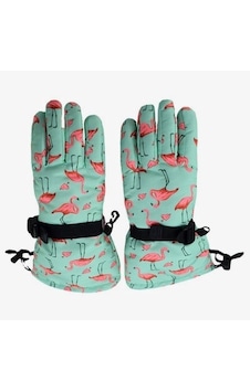 Petityu Su Geçirmez Kız Çocuk Eldiven Mint Pembe Flamingo Desenli Kayak Snowboard Eldiveni 5-10 Yaş Mint Yeşili Pembe Petityu Su Geçirmez Kız Çocuk Eldiven Mint Pembe Flamingo Desenli Kayak Snowboard Eldiveni 5-10 Yaş Mint Yeşili Pembe