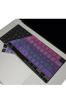 Macbook Türkçe Q Klavye Koruyucu Silikon Ombre İnce Hafif Toz Sıvı Koruma Air 13.6-15.3 İnç Pro 14.2-15.3 İnç Uyumlu Pembe Mavi Macbook Türkçe Q Klavye Koruyucu Silikon Ombre İnce Hafif Toz Sıvı Koruma Air 13.6-15.3 İnç Pro 14.2-15.3 İnç Uyumlu Pembe Mavi
