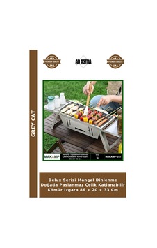 Delux Serisi Mangal Dinlenme Doğada Paslanmaz Çelik Katlanabilir Kömür Izgara 86 20 33 Cm Çok Renkli Delux Serisi Mangal Dinlenme Doğada Paslanmaz Çelik Katlanabilir Kömür Izgara 86 20 33 Cm Çok Renkli