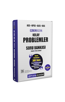 Ags Kpss Ales Dgs Ezberbozan Kolay Problemler Tamamı Video Çözümlü Soru Bankası Ags Kpss Ales Dgs Ezberbozan Kolay Problemler Tamamı Video Çözümlü Soru Bankası