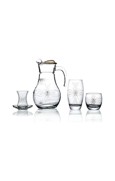 Decocia Pudgy Kesme Bardak Çeyiz Seti Mira Desenli 49 Parça Desenli Decocia Pudgy Kesme Bardak Çeyiz Seti Mira Desenli 49 Parça Desenli