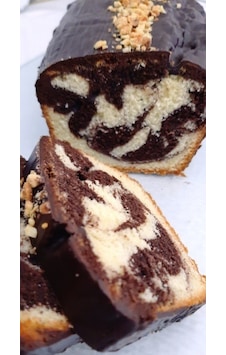 Seymen Marmorkuchen Mit Schokoladenüberzug Çikolata Kaplamalı Marmor Kek 1 KG