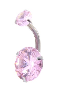Ferizz 316l Çelik Pembe Zirkon Taşlı Piercing Prc-207 Beyaz Ferizz 316l Çelik Pembe Zirkon Taşlı Piercing Prc-207 Beyaz