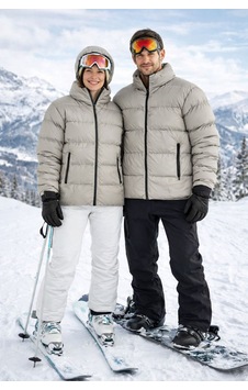Pantoloncu Ali Unisex Şişme Kayak Montu Su Geçirmez Kışlık Krem Pantoloncu Ali Unisex Şişme Kayak Montu Su Geçirmez Kışlık Krem