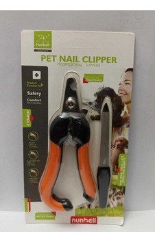 Nunbell Köpek Tırnak Makası Törpülü Set Turuncu
