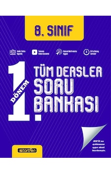 Startfen Yayınları Tüm Dersler Soru Bankası 1.Dönem Startfen Yayınları Tüm Dersler Soru Bankası 1.Dönem