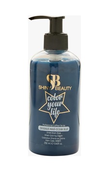 Shıny Beauty Okyanus Mavi Geçici Krem Saç Boyası 250 Ml Shıny Beauty Okyanus Mavi Geçici Krem Saç Boyası 250 Ml
