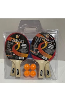 Hattrick SDT5050 Masa Tenis Raket Set 4 Raket + 4 Top + Ağdemir Hattrick SDT5050 Masa Tenis Raket Set 4 Raket + 4 Top + Ağdemir