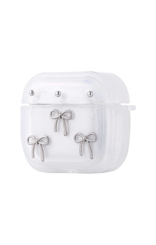 Apple Uyumlu AirPods 4 Zore Airbag 44 Airbag Tasarımlı Simli Şeffaf Kutup Kılıf Fiyonk Apple Uyumlu AirPods 4 Zore Airbag 44 Airbag Tasarımlı Simli Şeffaf Kutup Kılıf Fiyonk