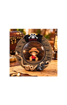 One Piece Monkey D. Luffy Varil Tasarımlı Led Işıklı Biblo & Gece Lambası Luffy Luffy