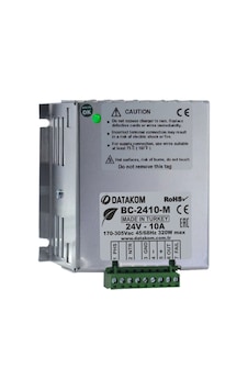 Datakom Bc-2410-m ,220vac 24vdc/10a Akü Şarj Datakom Bc-2410-m ,220vac 24vdc/10a Akü Şarj