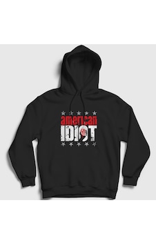 Presmono Unisex American Idiot V3 Green Day Kapüşonlu Sweatshirt Siyah Presmono Unisex American Idiot V3 Green Day Kapüşonlu Sweatshirt Siyah