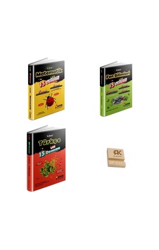 Aydın Lgs 8. Sınıf Matematik 15li Fen Bilimleri 15li Ve Türkçe 15li Denemeleri 3lü Set Aydın Lgs 8. Sınıf Matematik 15li Fen Bilimleri 15li Ve Türkçe 15li Denemeleri 3lü Set