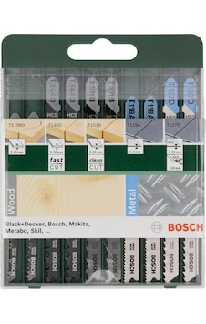 Bosch Ahşap & Metal Karışık Dekupaj Testere Seti 10'lu – 2609256746 Bosch Ahşap & Metal Karışık Dekupaj Testere Seti 10'lu – 2609256746