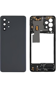 Samsung Galaxy Uyumlu A32 - Sm-a325f Full Kasa Arka Kapak Takım Siyah Samsung Galaxy Uyumlu A32 - Sm-a325f Full Kasa Arka Kapak Takım Siyah