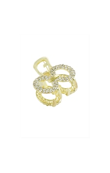 Oval Taşlı Minik Metal Mandal Toka 2,5 Cm Diğer