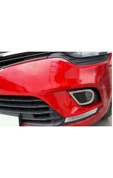 Renault Clio 4 Sis Fari Çerçevesi Krom 2018 2019 2020 Renault Clio 4 Sis Fari Çerçevesi Krom 2018 2019 2020
