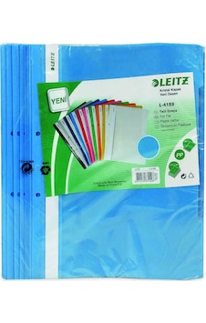 Leitz Telli A.Mavi Dosya 50 Li 4189t Leitz Telli A.Mavi Dosya 50 Li 4189t
