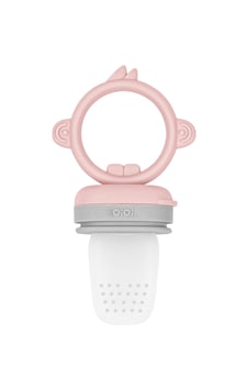 Oioi Meyve ve Sebze Alıştırıcı Püre Emziği Pinky Pink - Powder Grey Bej - Pembe Oioi Meyve ve Sebze Alıştırıcı Püre Emziği Pinky Pink - Powder Grey Bej - Pembe