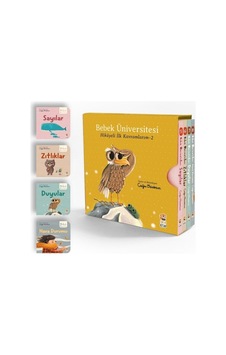 Sincap Kitap Bebek Üniversitesi Seti 2: Hikayeli İlk Kavramlarım 4 Kitap Takım - Çağrı Odabaşı
