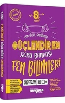 8. Sınıf Fen Bilimleri Soru Bankası Güçlendiren | Ankara N11.38071 8. Sınıf Fen Bilimleri Soru Bankası Güçlendiren | Ankara N11.38071