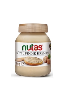 Nutas Sütlü Fındık Kreması 700g Nutas Sütlü Fındık Kreması 700g