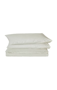 Komfort Home Battal Boy Çizgili Pamuk Saten Nevresim Seti / Krem Komfort Home Battal Boy Çizgili Pamuk Saten Nevresim Seti / Krem