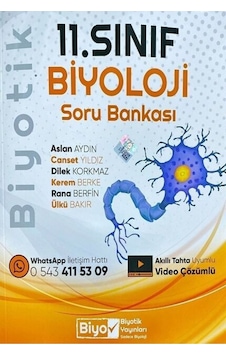 Biyotik 11.sınıf Biyoloji Soru Bankası 2026 Biyotik 11.sınıf Biyoloji Soru Bankası 2026